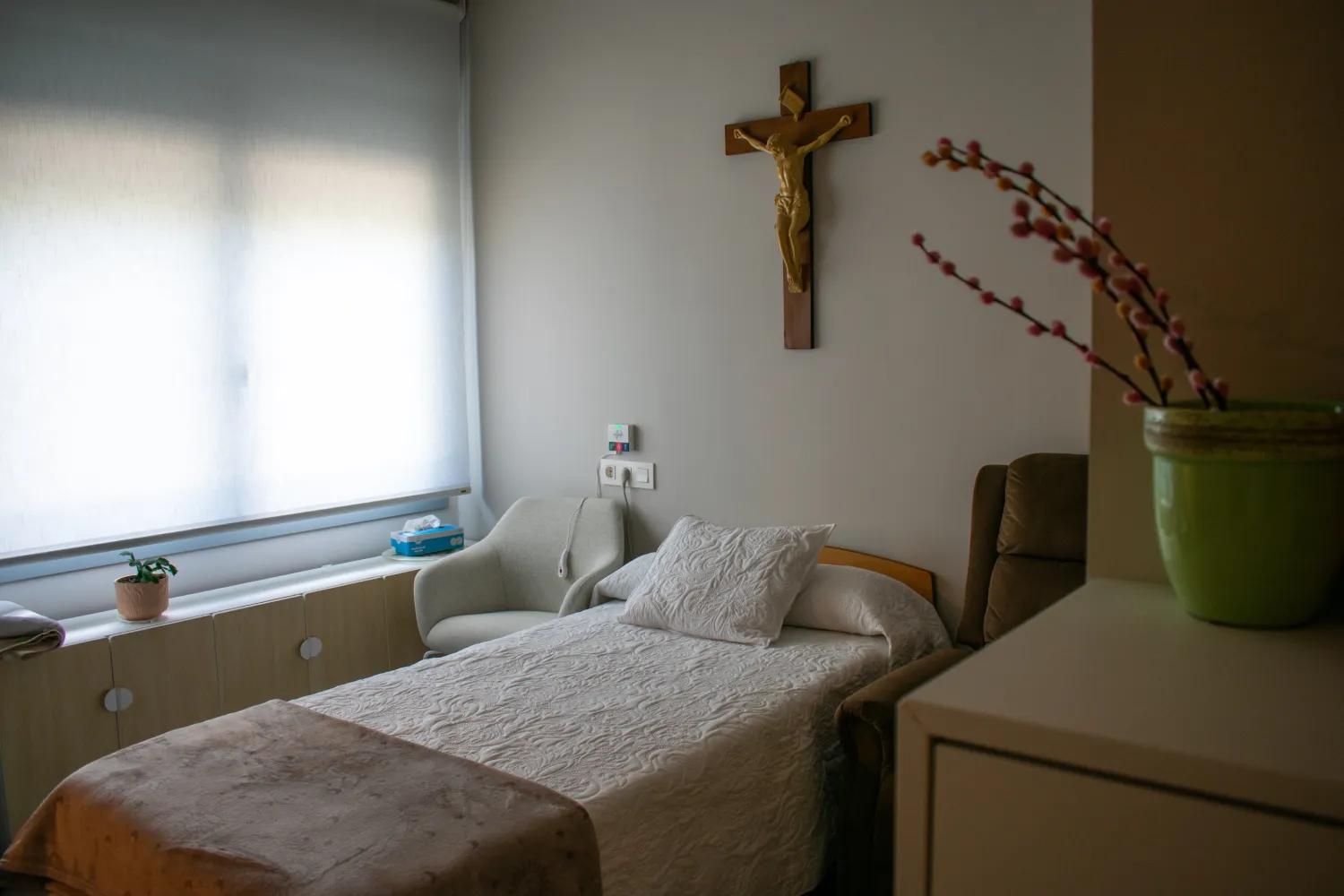 Dormitorio - Instalaciones Residencia Tagore en Vitoria-Gasteiz